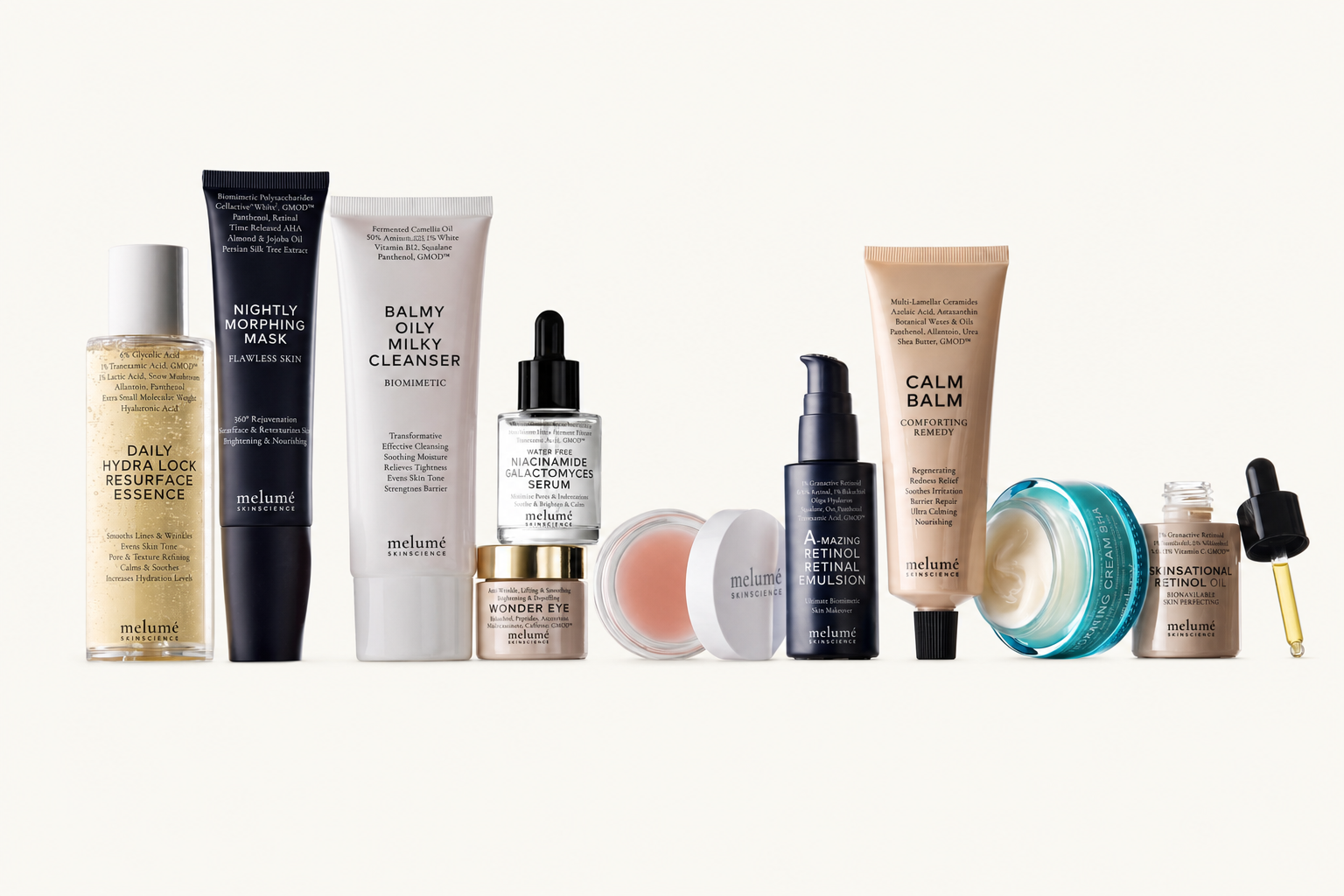 Лінійка професійного догляду Melumé Skinscience